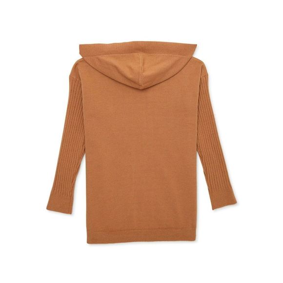 Nik and Leksi Girls Hooded Cardigan Size XS (4-5) - Picture 2 of 3